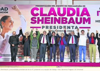 Sheinbaum: “Aquí hay unidad; la oposición, dividida”