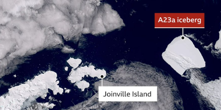 El iceberg más grande del mundo se mueve por primera vez en más de 30 años