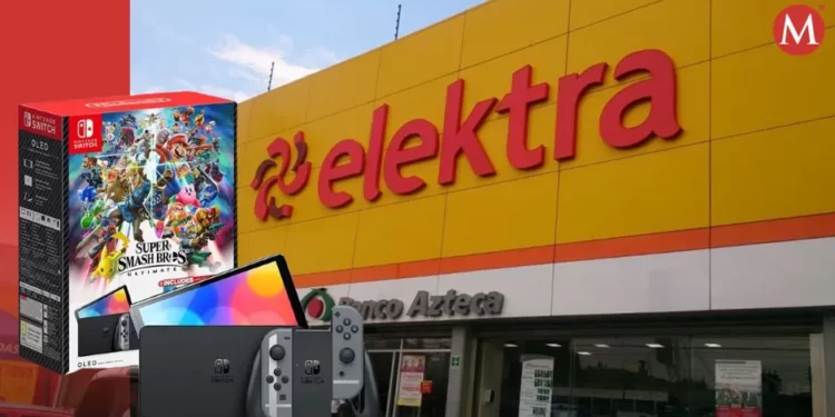 Elektra remata Nintendo Switch edición especial por ofertas relámpago; mejor precio de internet