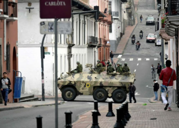 Gobierno de México condena “actos de violencia” en Ecuador realizados por la delincuencia