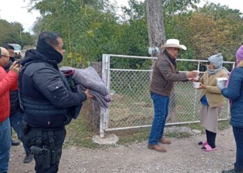 Autoridades brindan apoyo a comunidades rurales ante bajas temperaturas