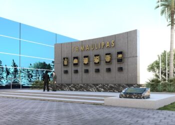 Construyen monumento por el Bicentenario de la Constitución de Tamaulipas