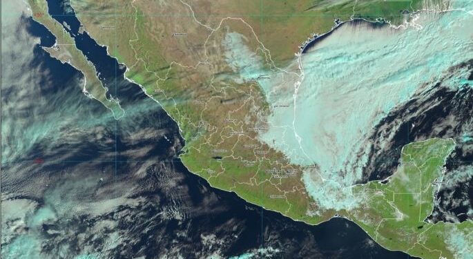 Frente frío #27 provocará nieve y aguanieve en Coahuila, Nuevo León y Tamaulipas