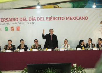 Destaca Américo participación del Ejército en transformación de Tamaulipas.
