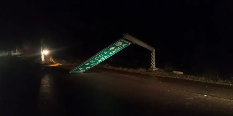 Reportan paso de tornado en La Pesca, Soto La Marina este lunes.