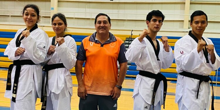 Avanzan 4 taekwondoínes de la UAT a Universiada Nacional