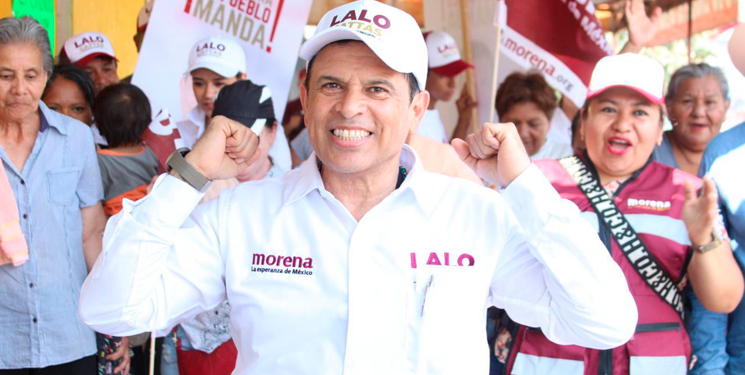 Va Lalo Gattás con paso firme a la reelección