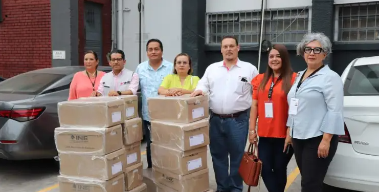 Llegan listas nominales que se usarán en proceso electoral de Tamaulipas