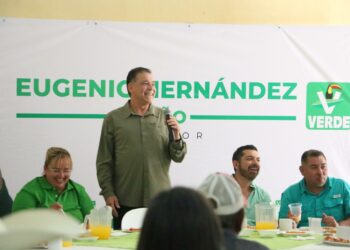 En San Fernando respaldan candidatura de Claudia Sheinbaum y Eugenio Hernández