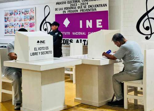 Por Primera Vez en Tamaulipas, Personas Privadas de Libertad Ejercen su Derecho al Voto desde el Penal