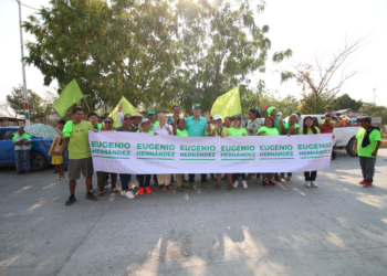 En Gómez Farías Eugenio y Maki aseguran el voto
