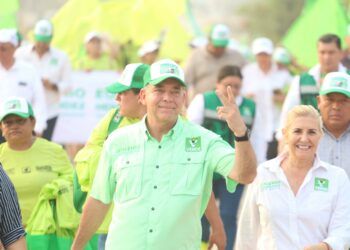 Vota verde y hagamos equipo para seguir avanzando: Geño