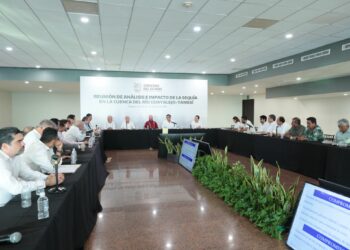 Actúa Gobierno de Tamaulipas ante crisis hídrica en el sur del estado