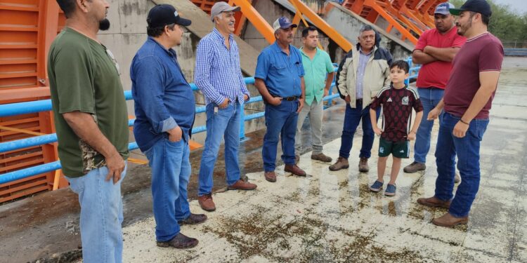 Agradecen al gobernador Américo Villarreal derivación de agua hacia la presa Las Ánimas
