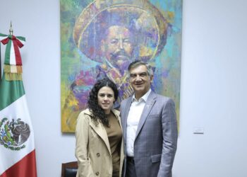 En encuentro de Américo Villarreal con Luisa María Alcalde revisan daños que dejó “Alberto”