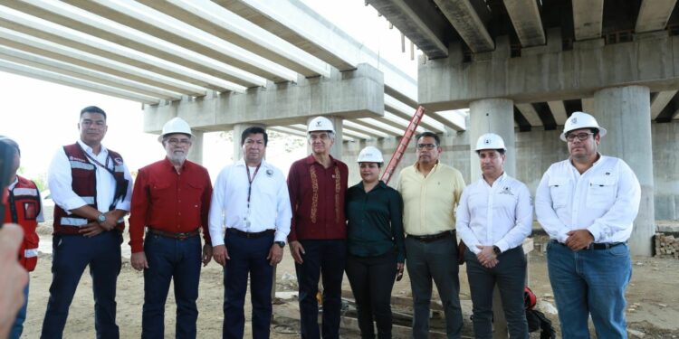 Supervisa Américo avances del Puente de la Esperanza y del nuevo hospital del ISSSTE