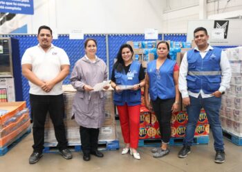 Reciben Gobierno del Estado y DIF Tamaulipas donativo de Sam’s Club por más de 163 mil pesos para comunidades afectadas por las lluvias