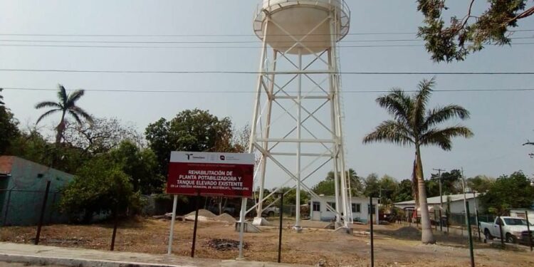 Modernizan infraestructura hidráulica y eléctrica en Xicoténcatl y Altamira