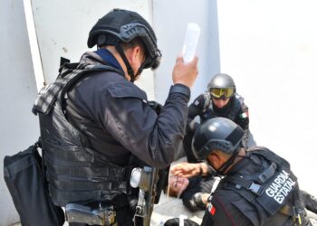 Capacita SSPT al personal operativo con Curso de Medicina Táctica Policial