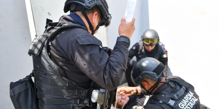 Capacita SSPT al personal operativo con Curso de Medicina Táctica Policial