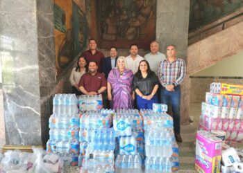 Dona Secretaría de Finanzas apoyos alimentarios a familias afectadas por lluvias