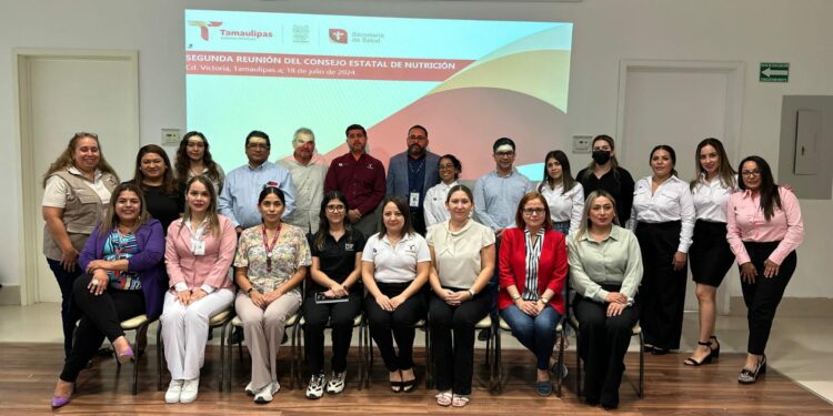 Realiza Secretaría de Salud de Tamaulipas reunión del Consejo Estatal de Nutrición