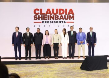 Presenta Américo a Claudia Sheinbaum y su gabinete los proyectos estratégicos de Tamaulipas