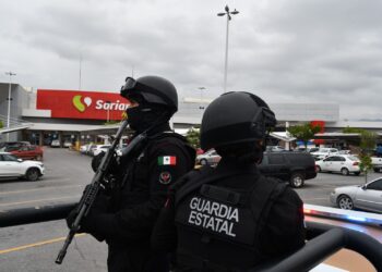 Refuerza Guardia Estatal vigilancia en comercios ante compras de regreso a clases