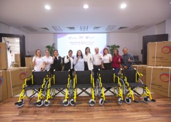 Recibe DIF Tamaulipas sillas de ruedas donadas por Fundación Teletón