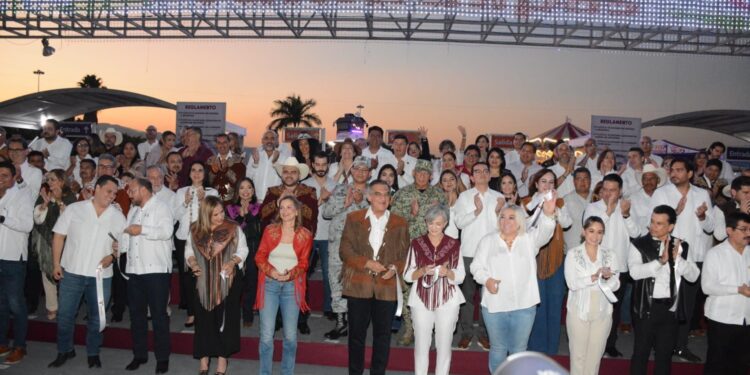 Inauguran Américo y María Feria Tamaulipas 2024 Llama gobernador a vivir y disfrutar en paz magna fiesta enmarcada en los festejos del bicentenario