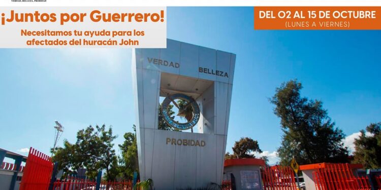 Lanza la UAT colecta en apoyo a damnificados de Guerrero