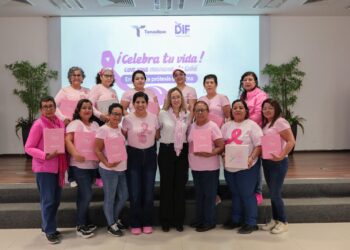 Continúa DIF Tamaulipas apoyando la lucha contra el cáncer de mama