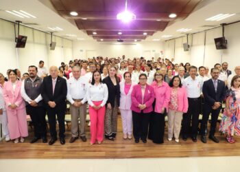 Realizan SST y DIF Tamaulipas Taller Preventivo contra el Cáncer de Mama