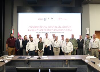 Prepara Tamaulipas programa Héroes Paisanos, Operativo Invierno 2024