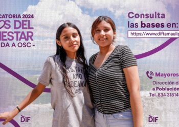 Convoca DIF Tamaulipas a presentar iniciativas para el programa Lazos del Bienestar