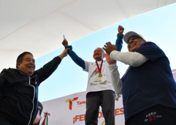 Reconoce SSPT perseverancia de atleta de 86 años de edad