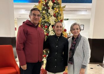 Llega presidenta Claudia Sheinbaum a Nuevo Laredo