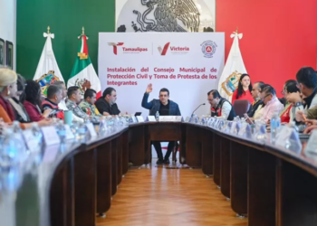 Instalan Consejo Municipal de Protección Civil en Victoria.
