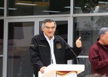 Inaugura Américo Museo de Geología y entrega parque vehicular a Tránsito en Ciudad Madero