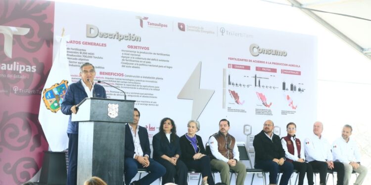 Inicia Américo construcción de planta de fertilizantes con una inversión histórica de mil 300  MDD