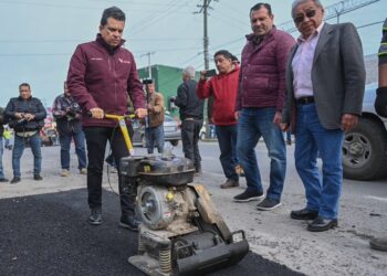 Invierten en Victoria 7 mdp en programa de bacheo.