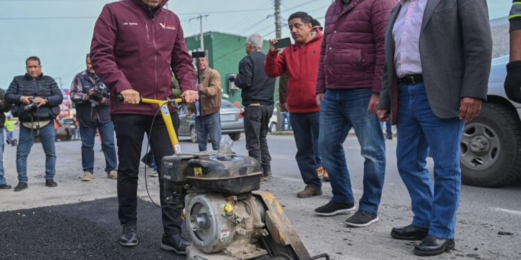 Invierten en Victoria 7 mdp en programa de bacheo.