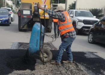 Mejora Municipio calles en 7 colonias de Victoria.