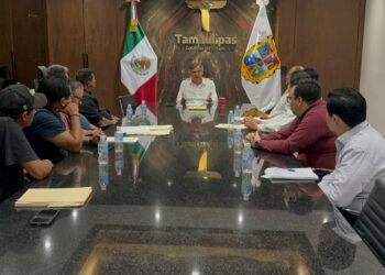 “Estoy del lado de ustedes”: Américo Villarreal a  representantes ejidales de Llera