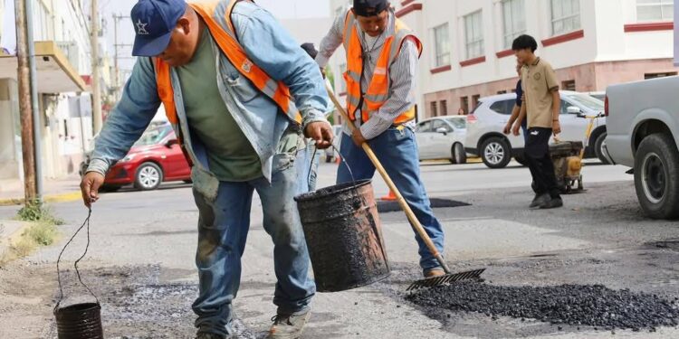 Mejora Municipio calles de la zona centro de Victoria