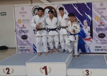 Eduardo Sagastegui alumno de la UAT consigue oro y plata en el Nacional de Judo