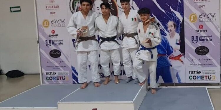 Eduardo Sagastegui alumno de la UAT consigue oro y plata en el Nacional de Judo