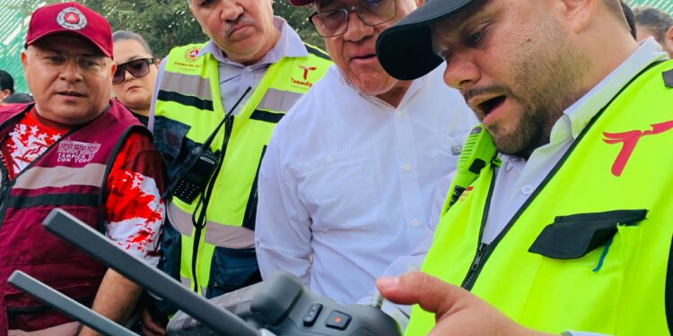 Activa Gobierno de Tamaulipas acciones protocolarias coordinadas para extinción de  incendio