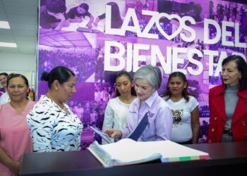 Fortalece María de Villarreal la estrategia Lazos del Bienestar con la entrega de equipamiento