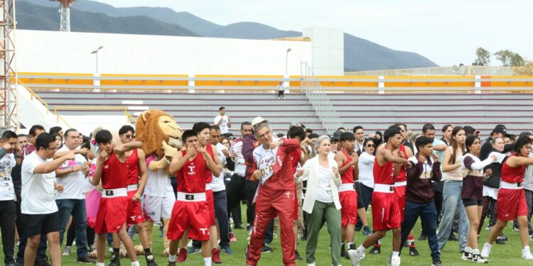 Tamaulipas presente en Clase Nacional de Boxeo “Por la paz y contra las adicciones”